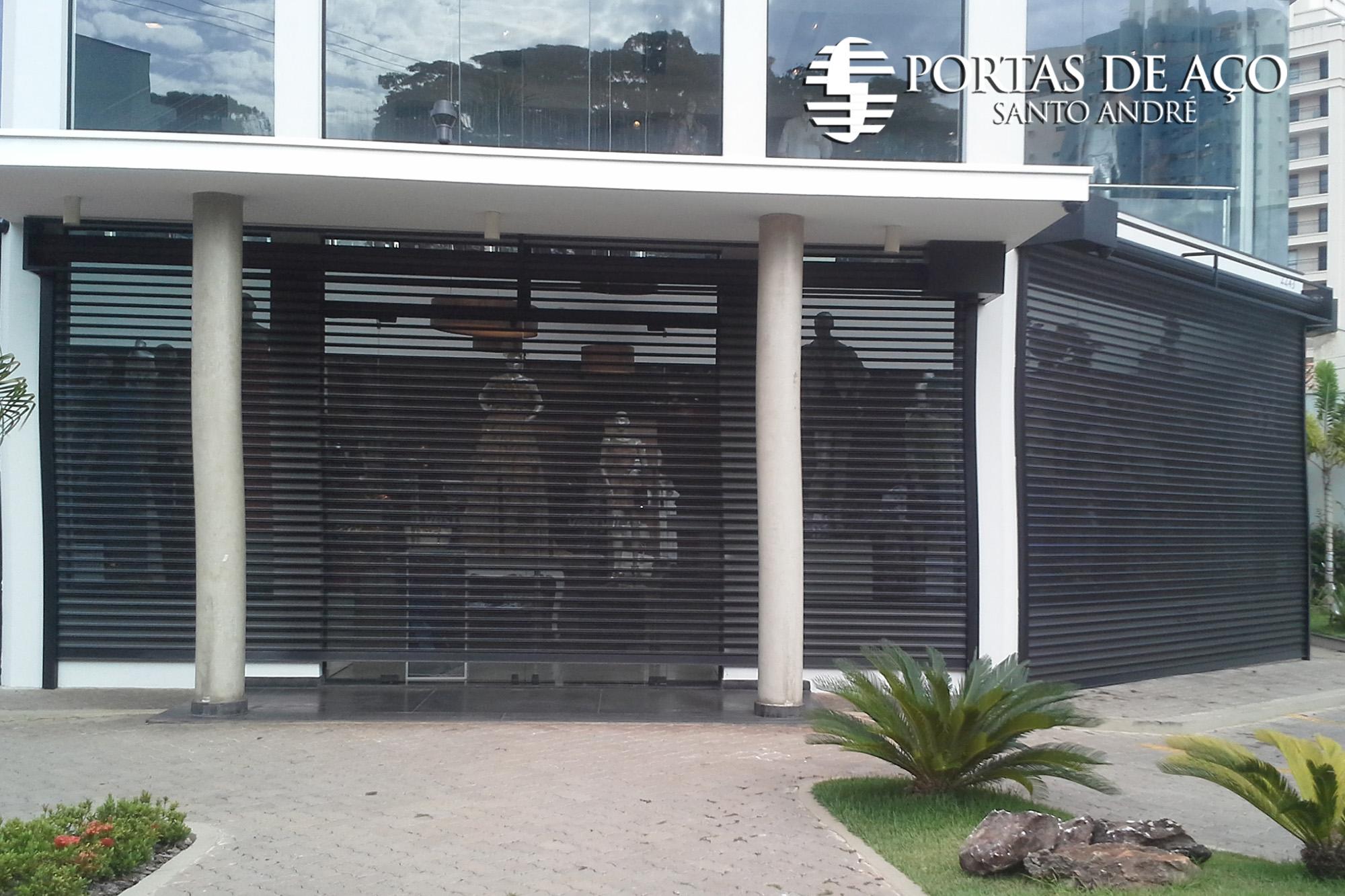 portas de enrolar de aço